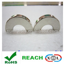 china supplier strong half round magnet